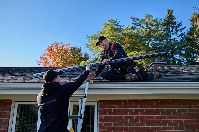 Gutter guard installation
